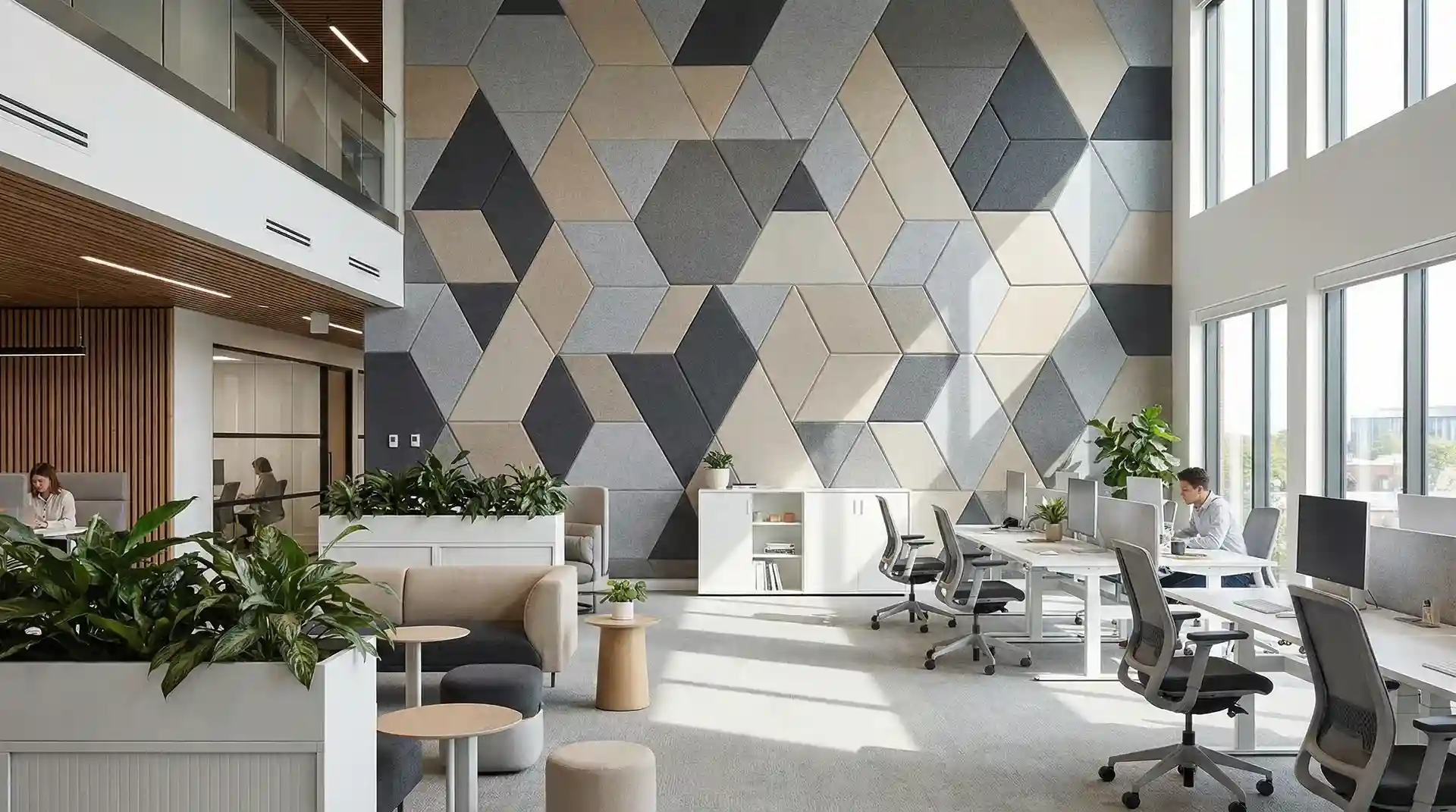 QA/QC — Executive Floor, Mesa - commercial wallcovering installation