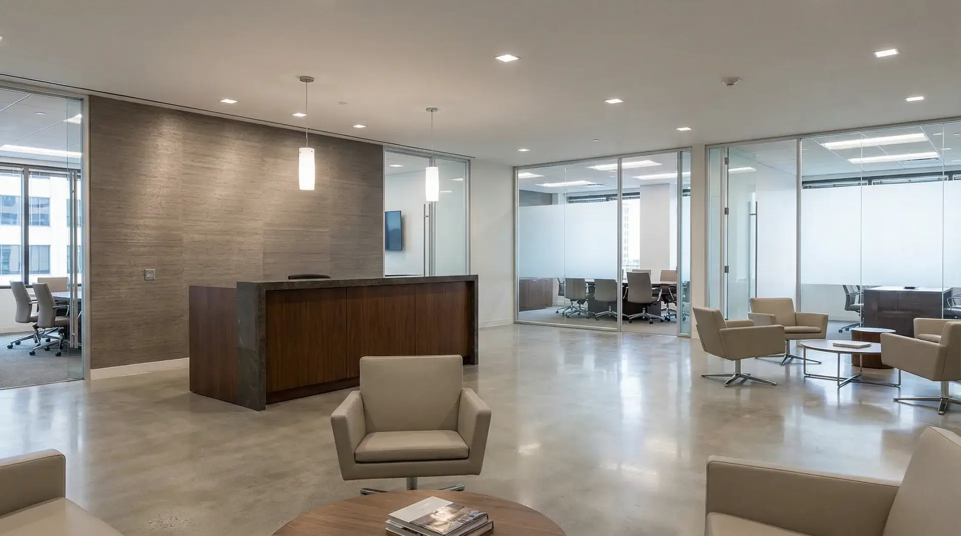 Custom Mural — Aerospace Office, Falcon Field - commercial wallcovering installation