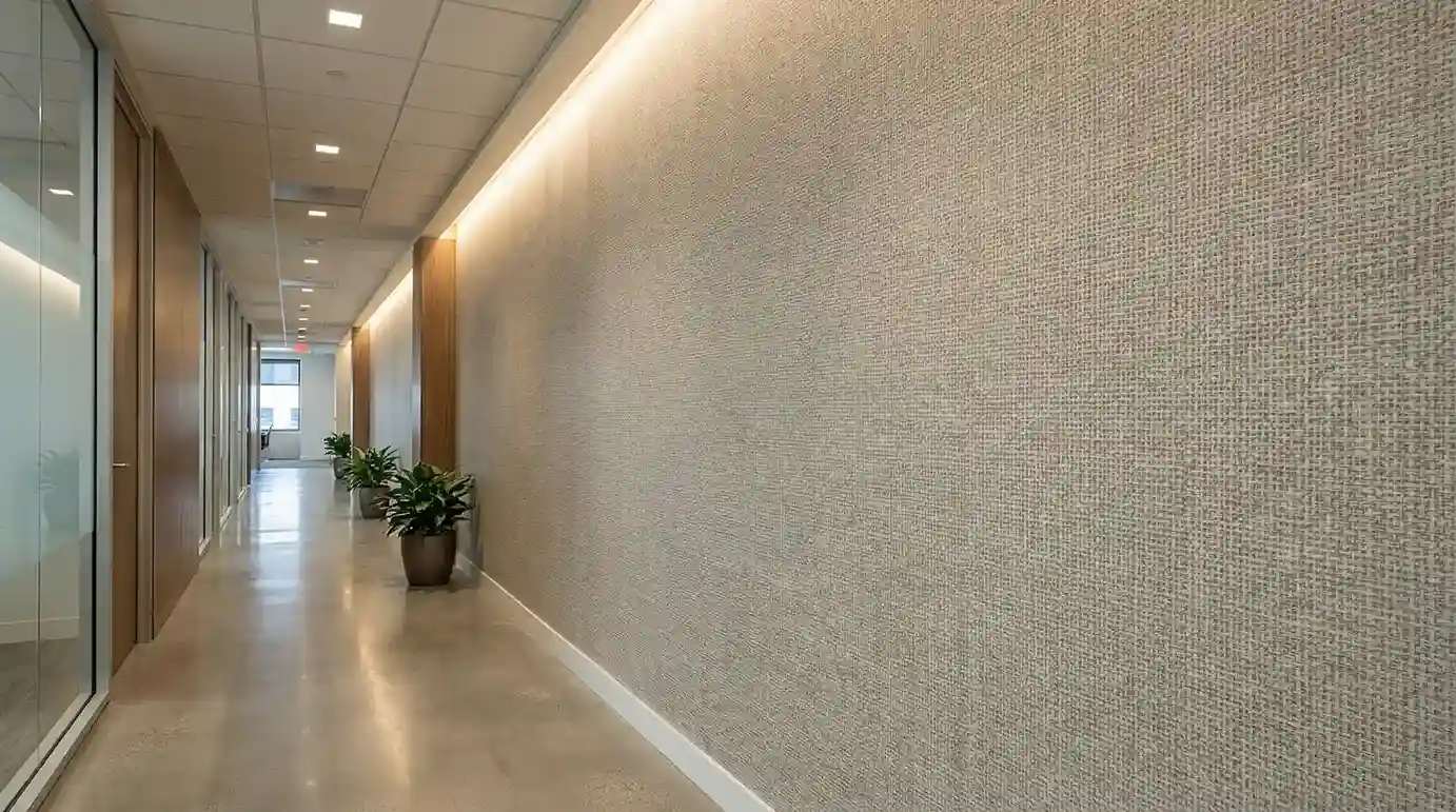 Installation — Office, Mesa Gateway - commercial wallcovering installation